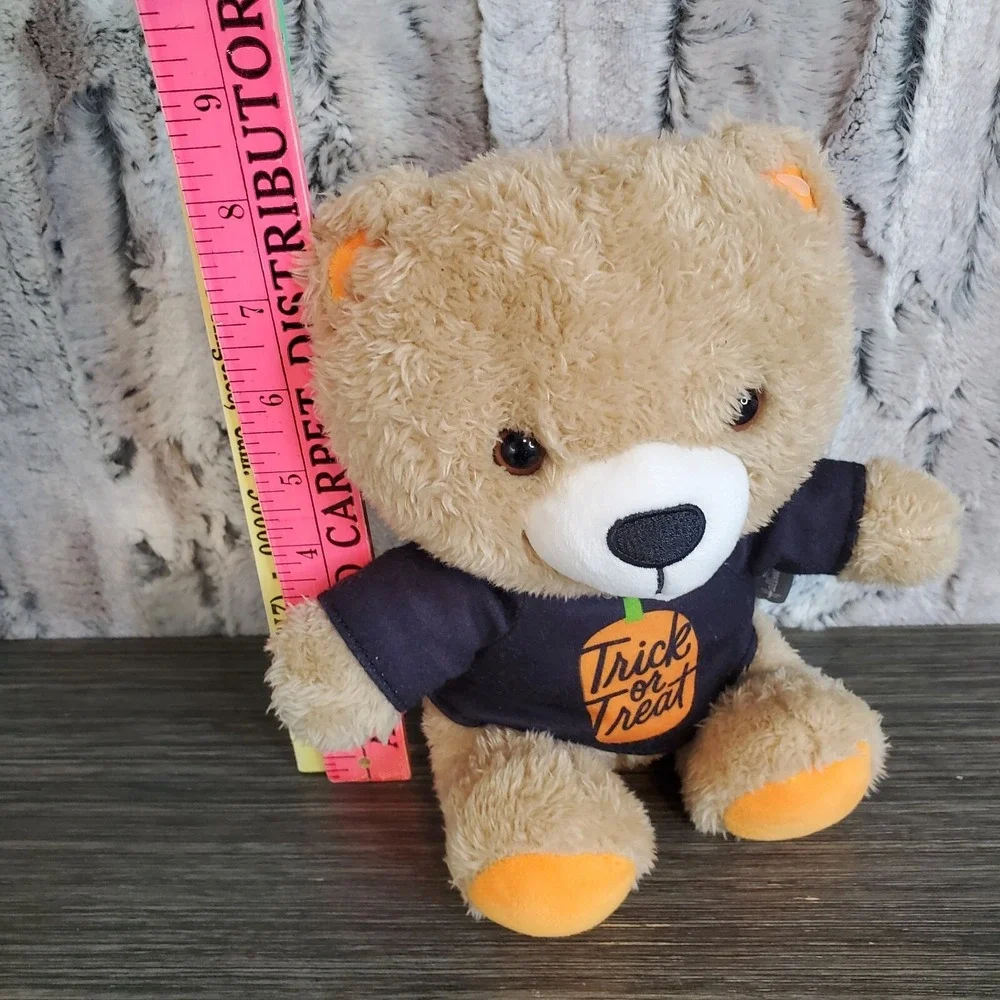 Hallmark Trick-or-Treat Brown Teddy Bear 8